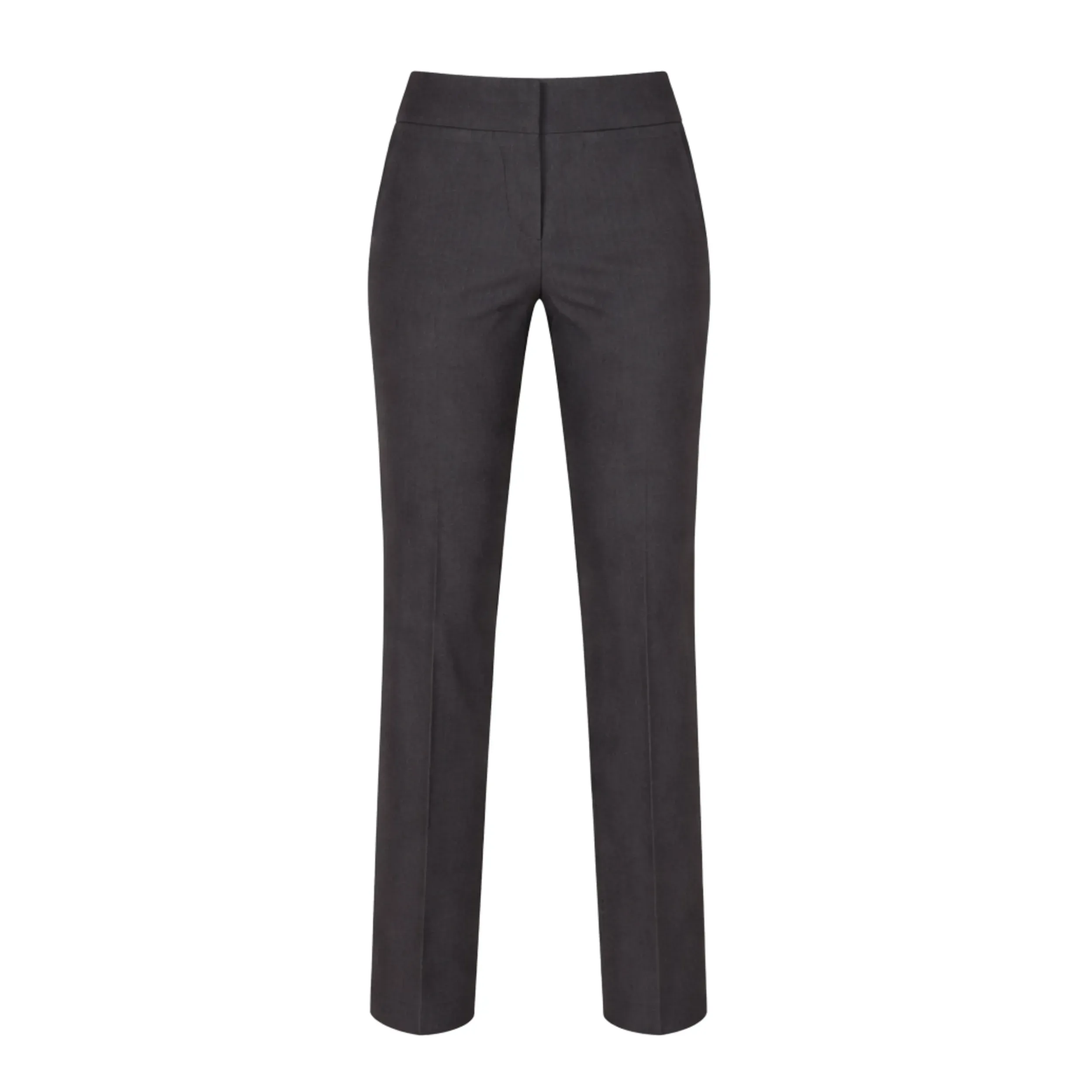 Girls Grey Slim Leg Trousers