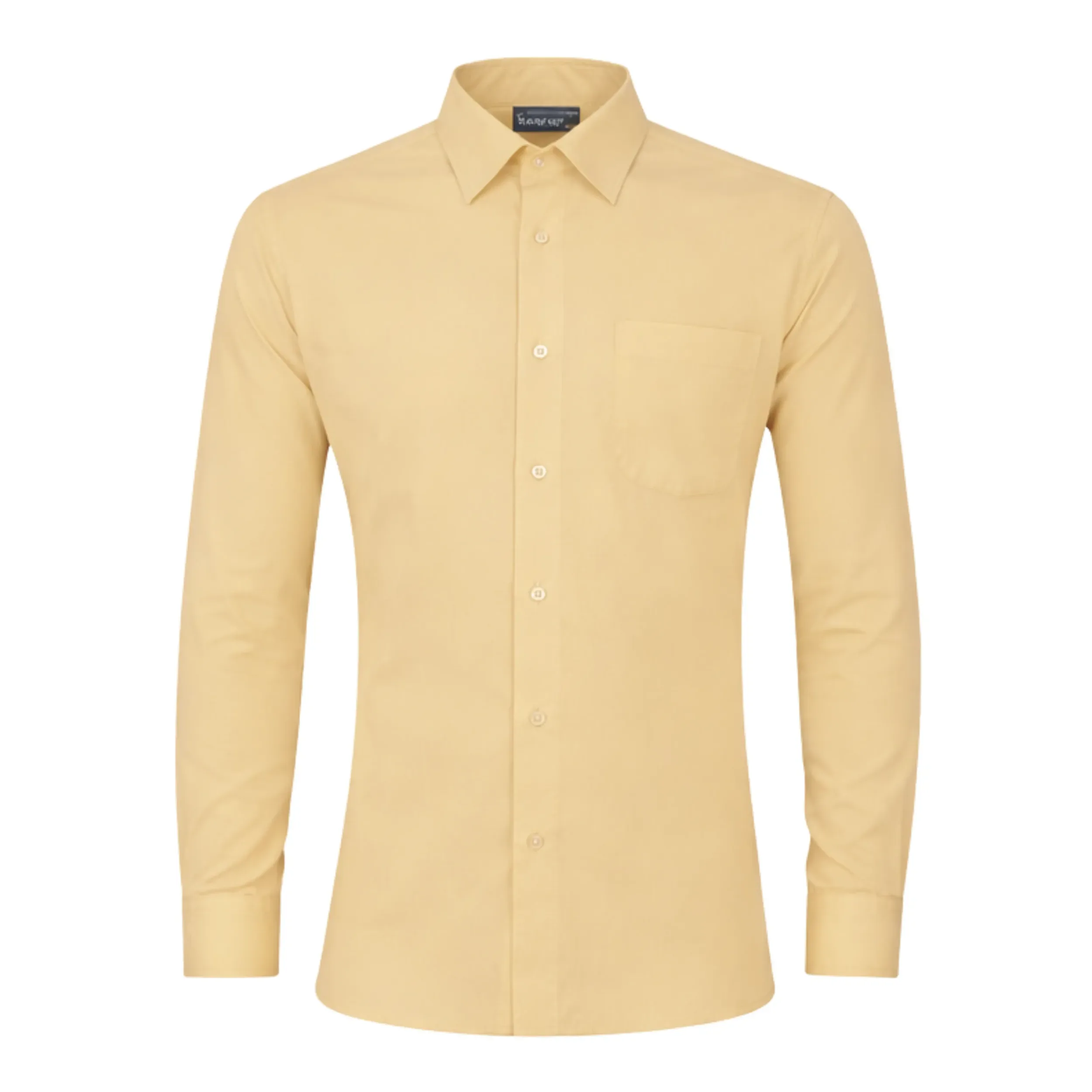 ST WINEFRIDES SCHOOL - Gold Long Sleeve Button Up Shirts