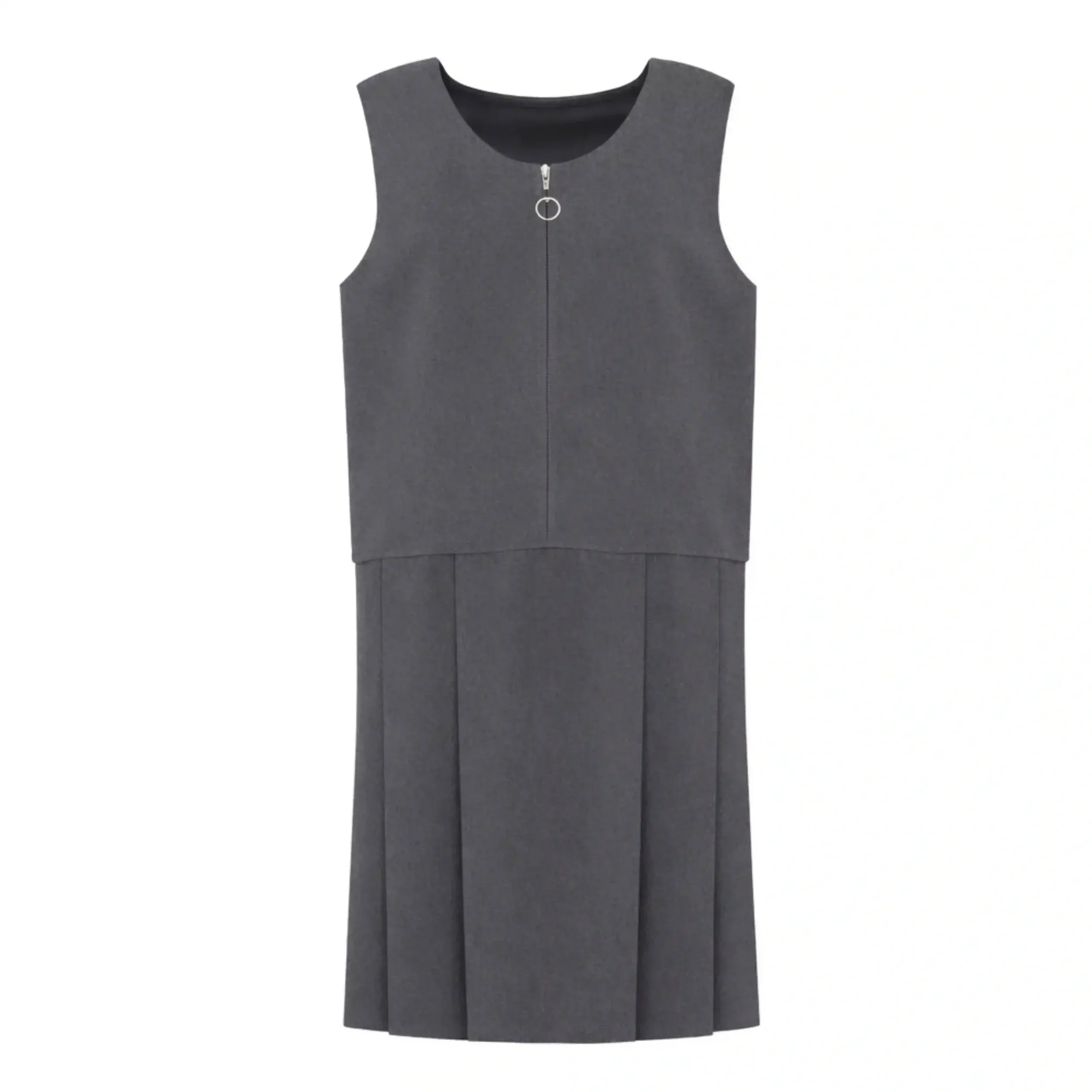 Grey Pinafore