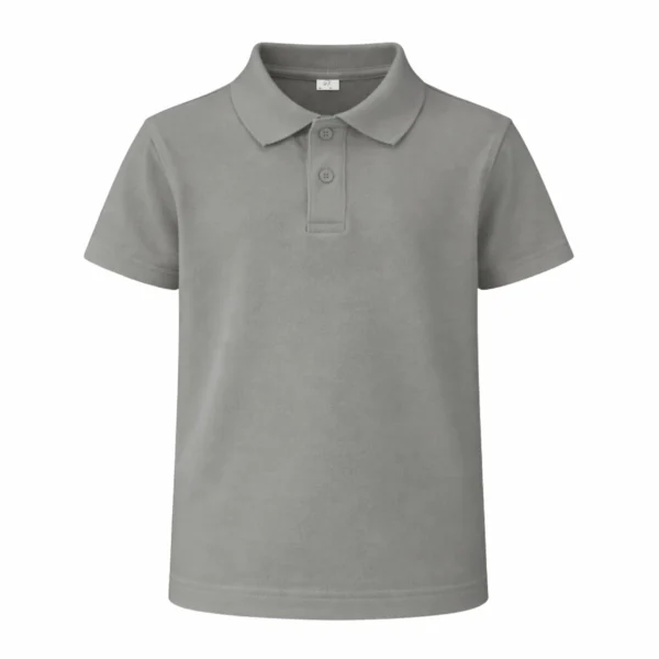 Unit 13 - Plain Polo Shirt Grey