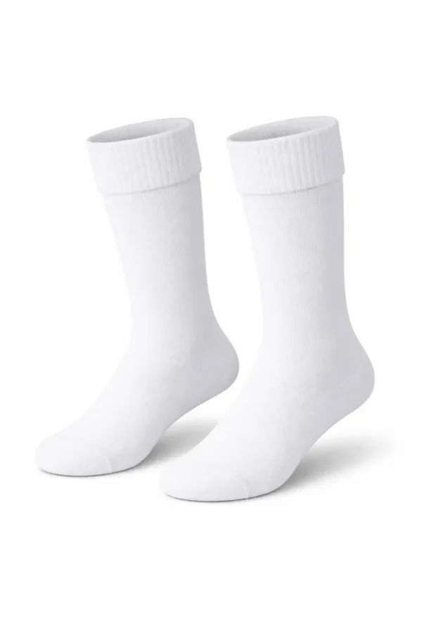 White Short Sports Socks 2pk