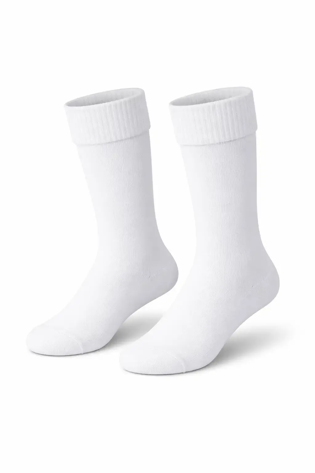 White Short Sports Socks 2pk