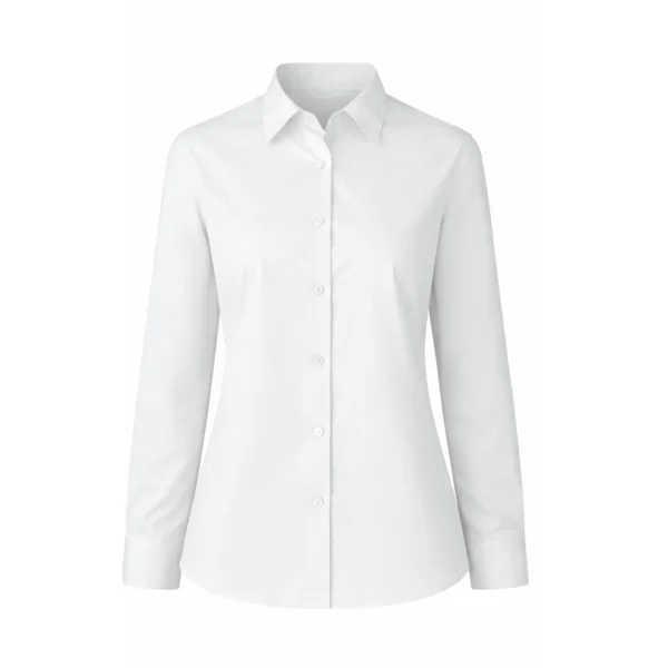 Ls Button Up Blouses 2pck