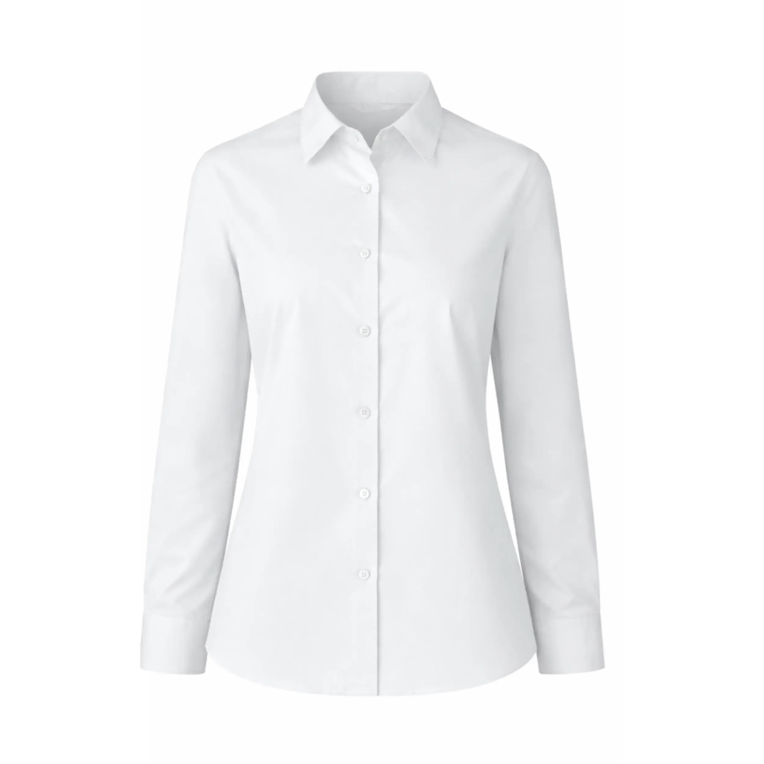 LS BUTTON UP BLOUSES 2PCK
