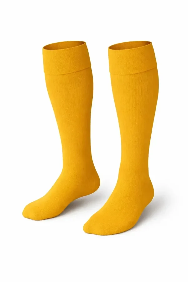 Gold Football Socks