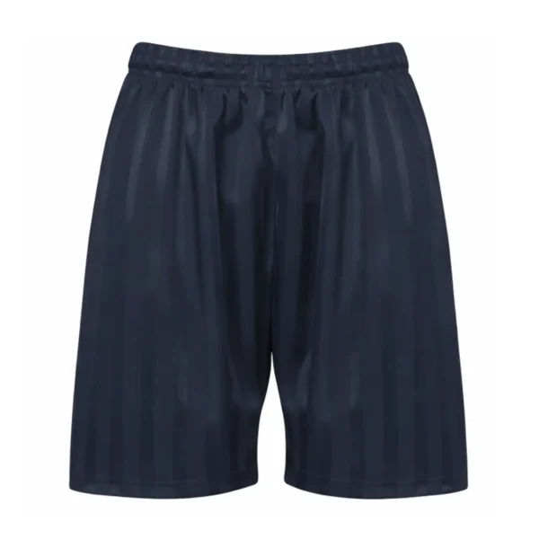 Shadow Stripe Shorts, Black