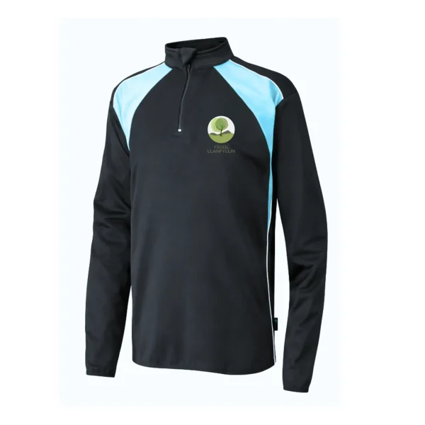 Llanfyllin High School - 1/4 Zip Performance Top
