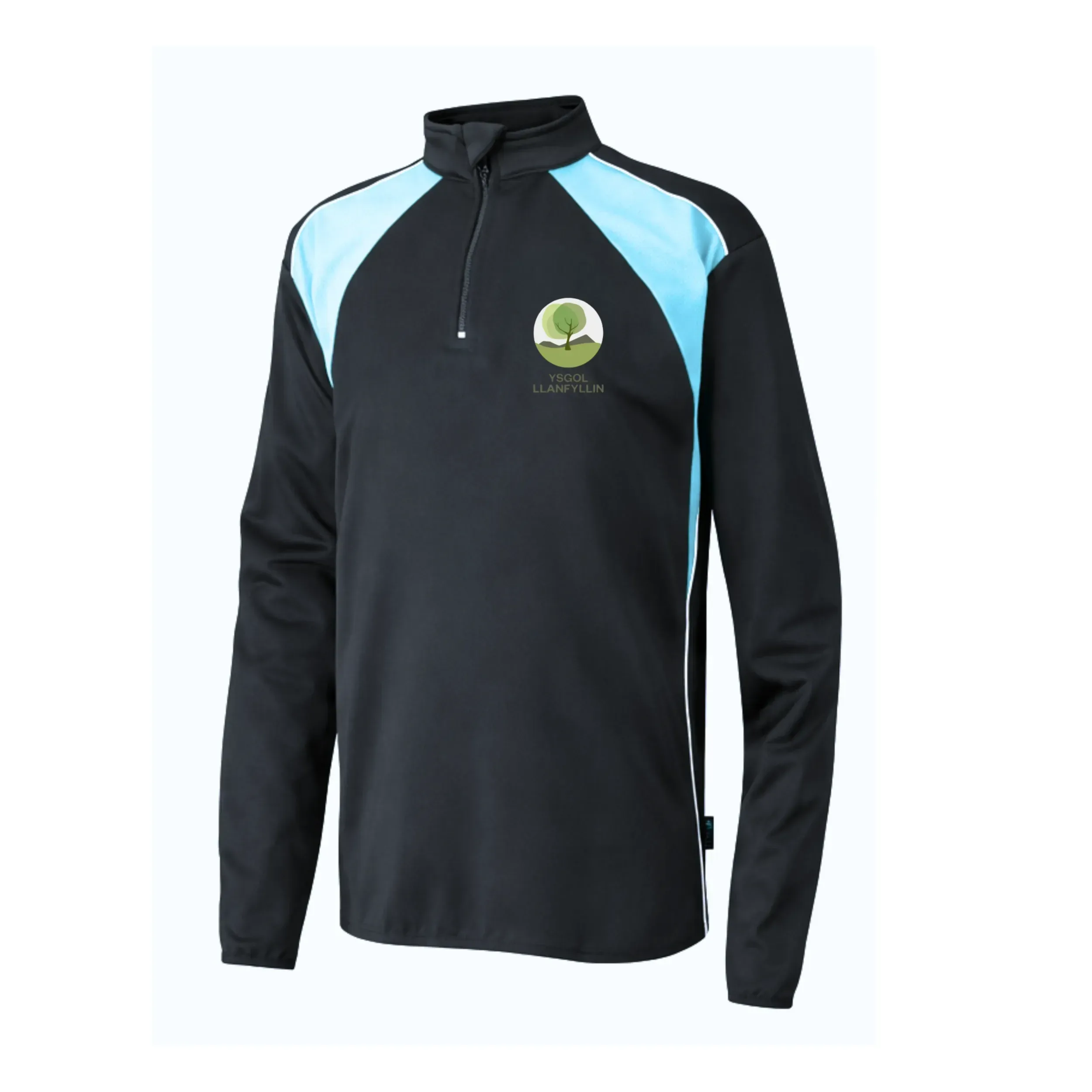 LLANFYLLIN HIGH SCHOOL - 1/4 Zip Performance Top