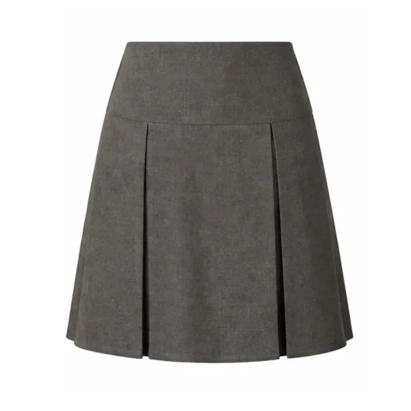 Mary Webb - Grey 4 Pleat Skirt