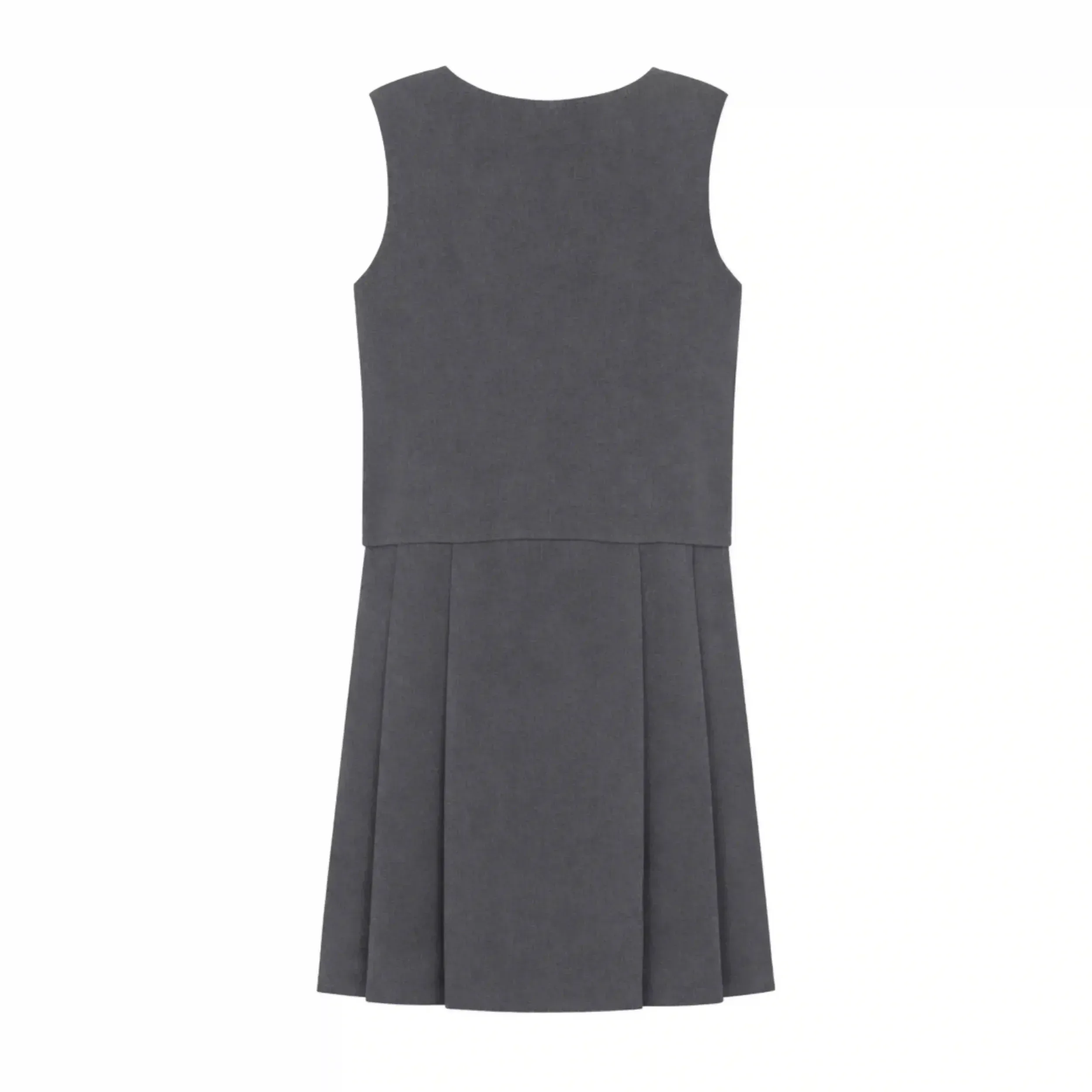 Grey Pinafore