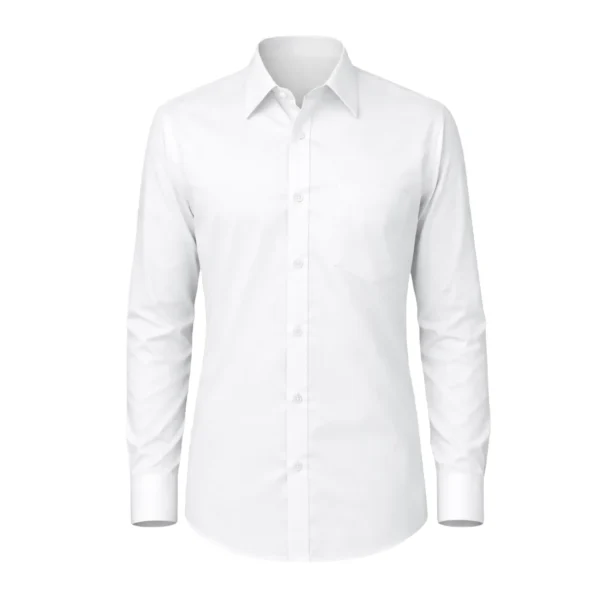 Long Sleeved White Shirts 2 Pack