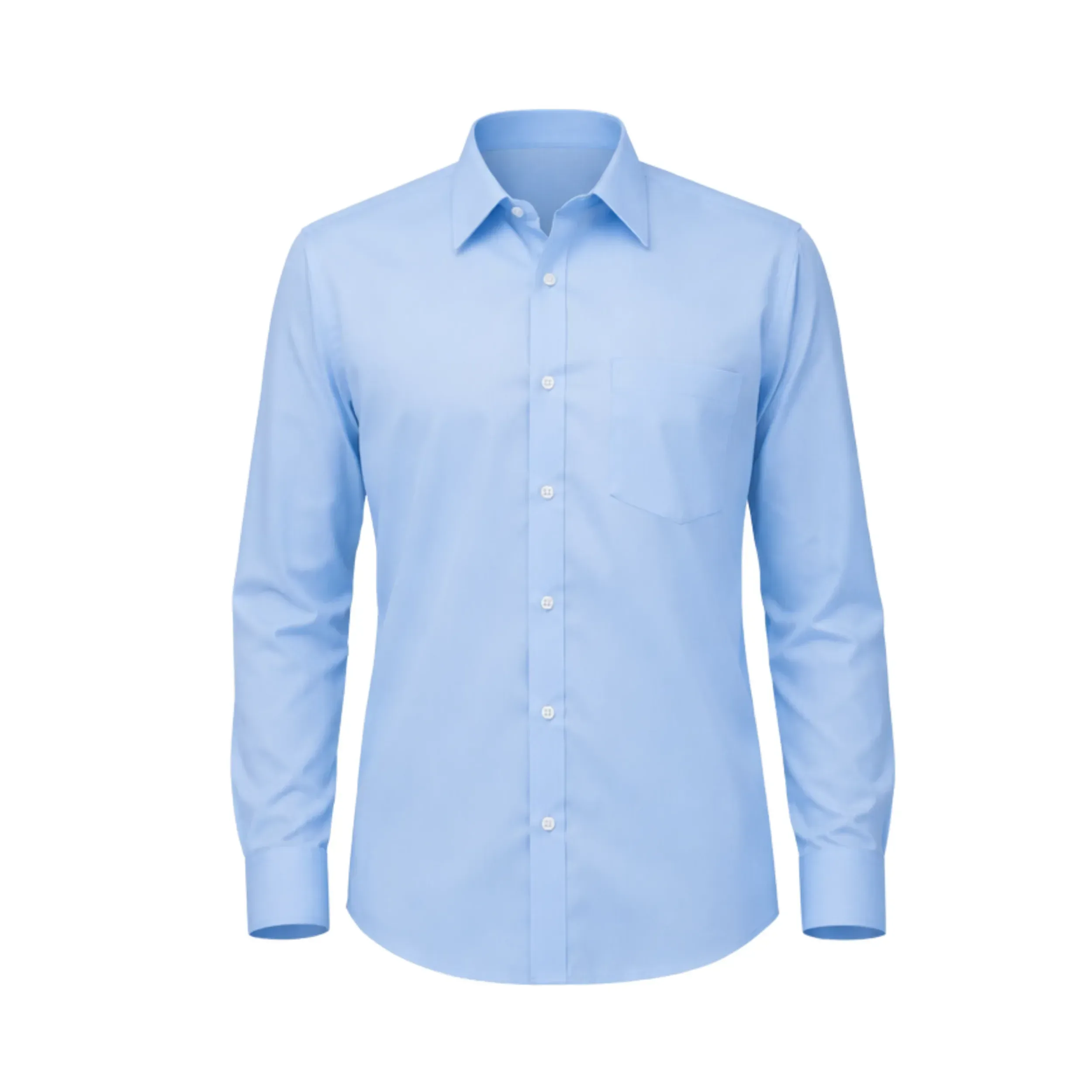 Long Sleeved Sky blue Shirts 2 Pack
