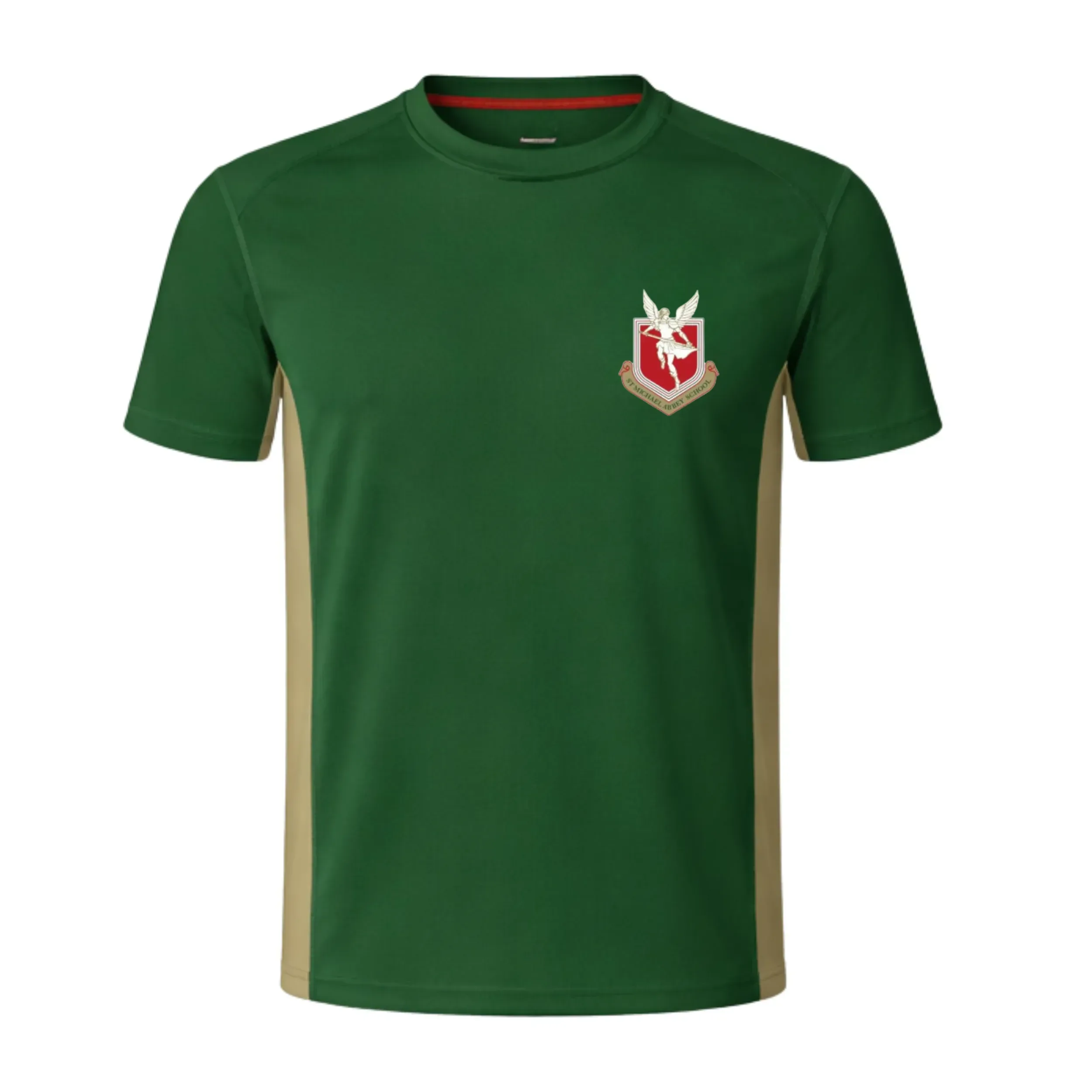 St Michael Abbey School - ROUND NECK PE TOP