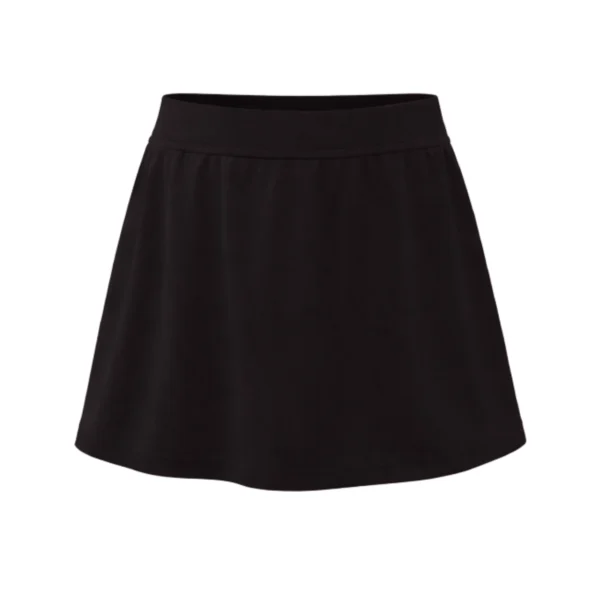 Black skort