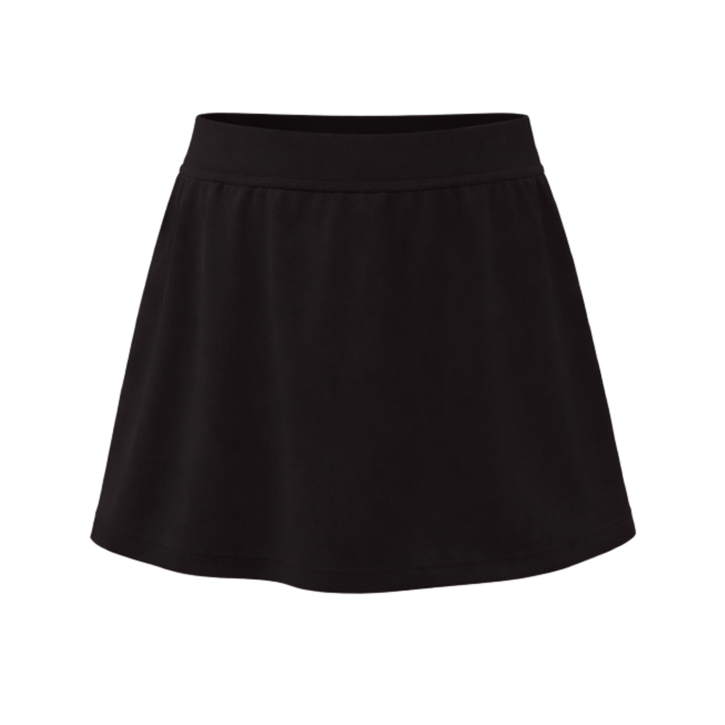 Black skort